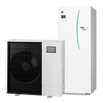 Warmtepompen, hybride, electric, Ecodan, Aarts Warmtepompen, Born Limburg, airconditioning, standaardlijn AP, Basislijn HR, Designlijn, Diamondlijn, Vloer-unit, Single- en Multi-split systeem